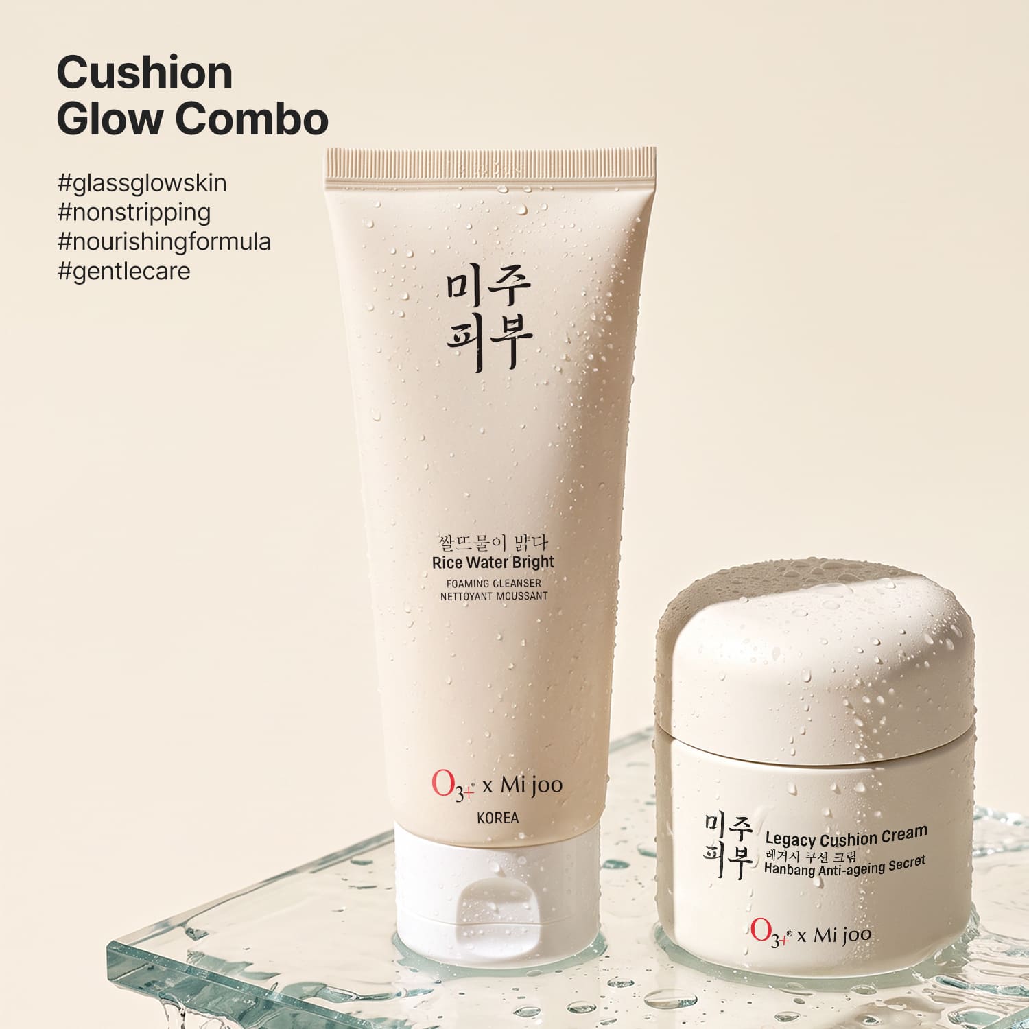 O3+ x Mijoo Cushion Glow Combo