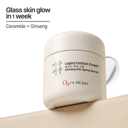 Korean Legacy Cushion Cream Rice Moisturizer With Ceramide + Ginseng