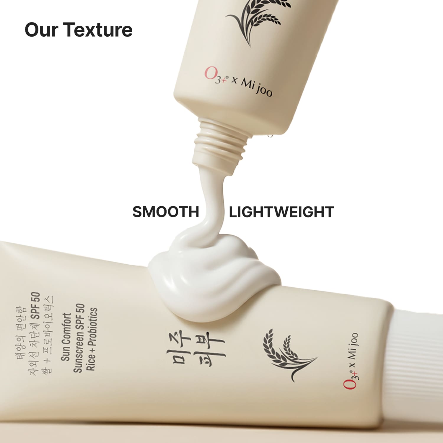 Mijoo Sun Comfort Sunscreen SPF 50 With Rice + Probiotics