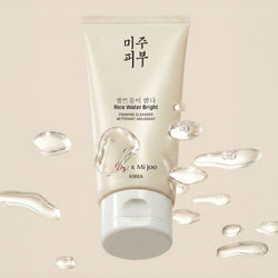 Mijoo Rice Water Bright Foaming Cleanser For Korean Glass Skin