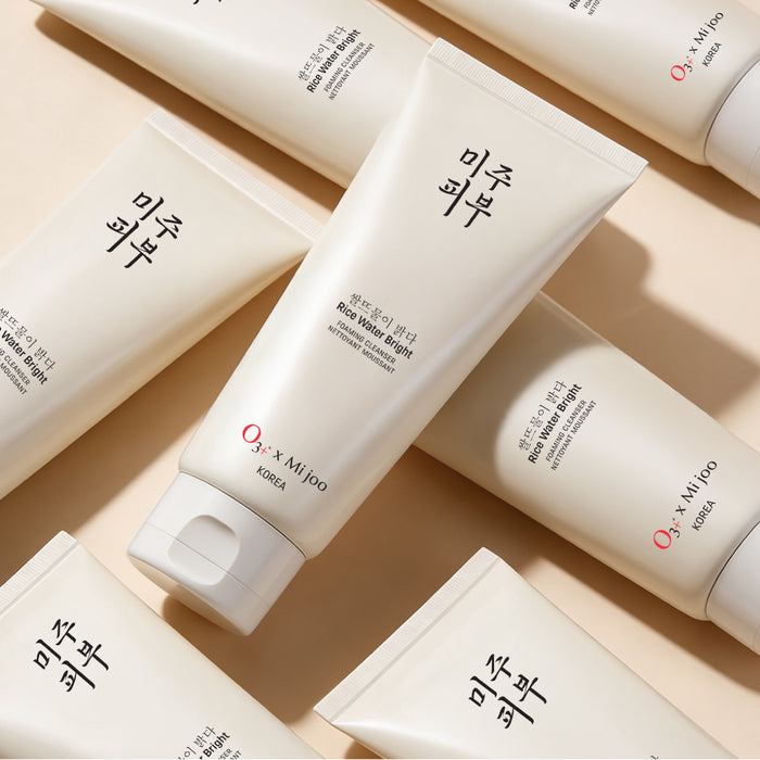 Mijoo Rice Water Bright Foaming Cleanser For Korean Glass Skin